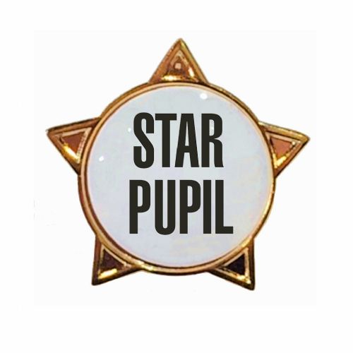 STAR PUPIL star badge